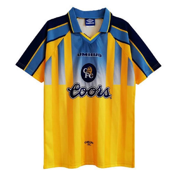 Authentic Camiseta Chelsea 2ª Retro 1995 1996 Amarillo